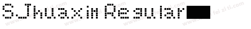 SJhuaxin Regular字体转换